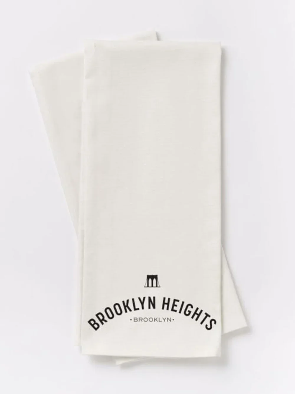 WEST ELM | 100% Cotton Brooklyn Neighborhoods Tea Towels | NWT